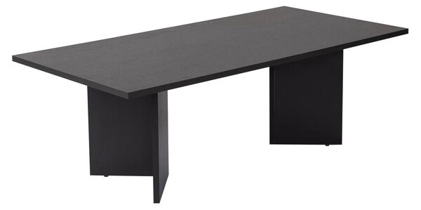 Masuta cafea SABIN, negru, PAL melaminat, 119x60x40 cm