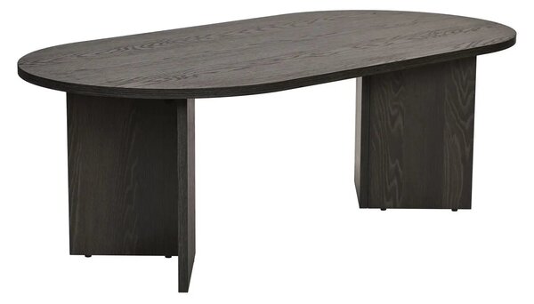 Masuta cafea SABLE, negru, PAL, 119x60x40 cm