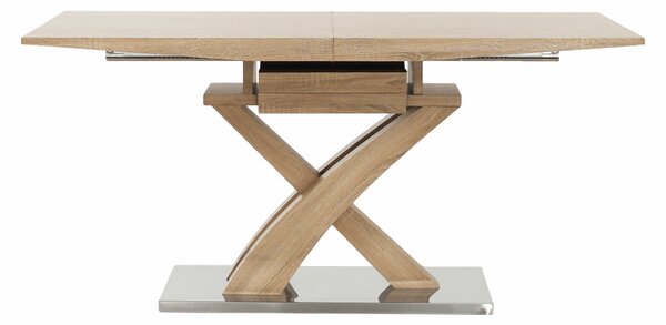 KONDELA Masă dining, stejar, 160-200x90 cm, BONET NEW TIP 2
