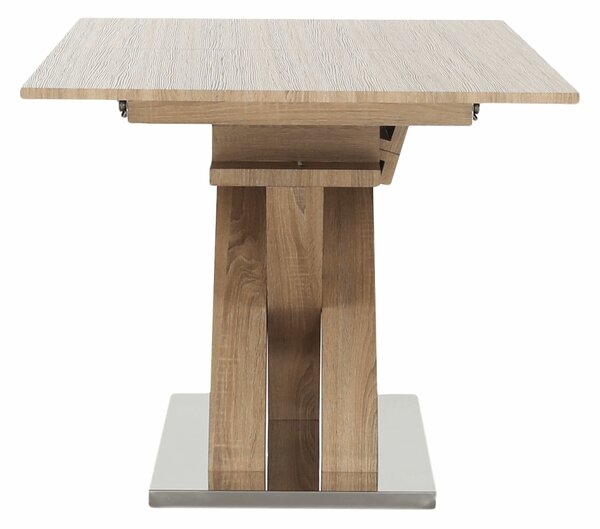 KONDELA Masă dining, stejar, 160-200x90 cm, BONET NEW TIP 2