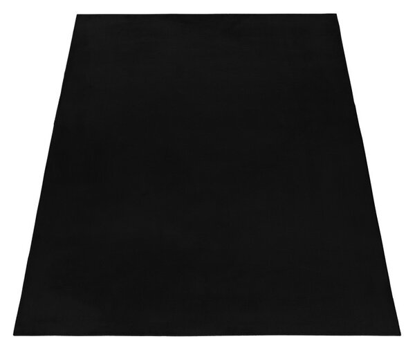 Covor Pouffy V1 Negru 60 x 110cm