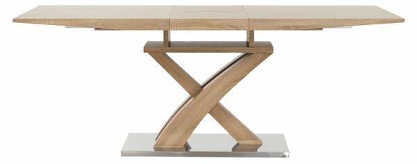 KONDELA Masă dining, stejar, 160-200x90 cm, BONET NEW TIP 2