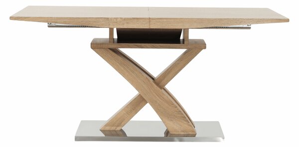 KONDELA Masă dining, stejar, 160-200x90 cm, BONET NEW TIP 2