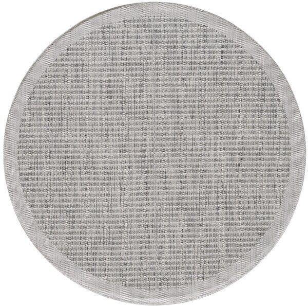 Covor Ayyildiz Giza Gri, Rotund, D120 cm