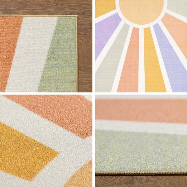 Covor traversa Ayyildiz Play V10 Multicolor, 80 X 120 cm