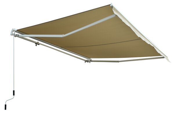 Outsunny copertina pentru soare, cu manivela, 295 x 250 cm | AOSOM RO