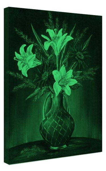 Tablou fosforescent Crini si margarete