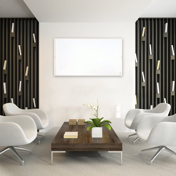 960W ElectricSun alb panouri radiante sisteme de incalzire infrarosu, cu termostat, 120x83x2cm