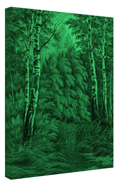 Tablou fosforescent peisaj Toamna