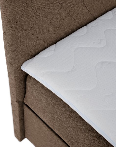 KONDELA Pat Boxspring, maro, 180x200, ADARA