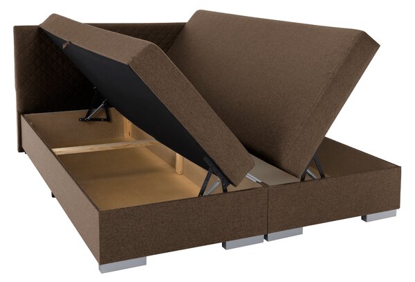 KONDELA Pat Boxspring, maro, 180x200, ADARA