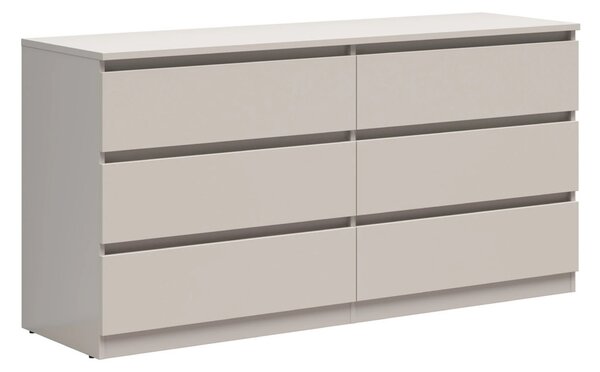 Set dormitor TETRIX, casmir, pat 160x200, dulap cu 2 usi, 2 noptiere s