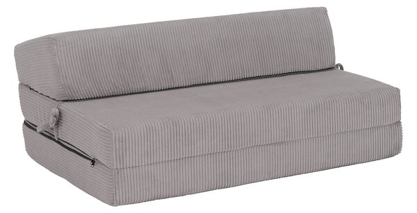 KONDELA Saltea pliabilă/fotoliu extensibil, 2 in 1, gri, VEDIS