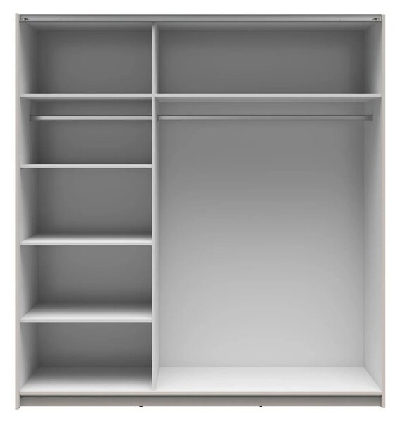 Set dormitor TETRIX, casmir, pat 160x200, dulap cu 2 usi, 2 noptiere s
