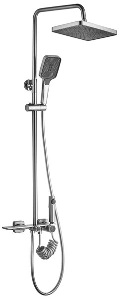 Coloana de dus REA HELIX Nickel Brush INOX