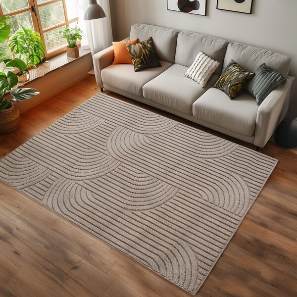 Covor Helix Bej V1, 120x170 cm