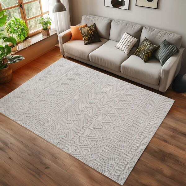 Covor Helix Crem V2, 120x170 cm