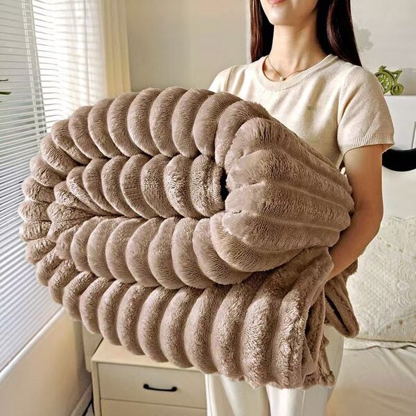 Patura Cocolino Groasa 200X220cm - Cozy Waves V15