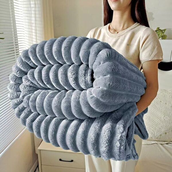 Patura Cocolino Groasa 200X220cm - Cozy Waves V10