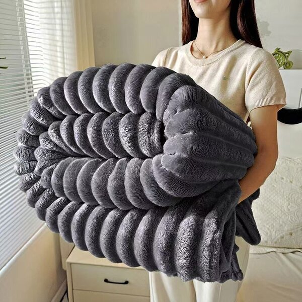 Patura Cocolino Groasa 200X220cm - Cozy Waves V14