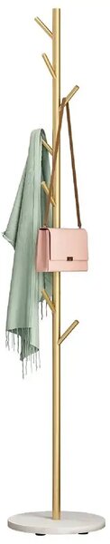 Cuier din metal ,culoare auriu,170x32 cm