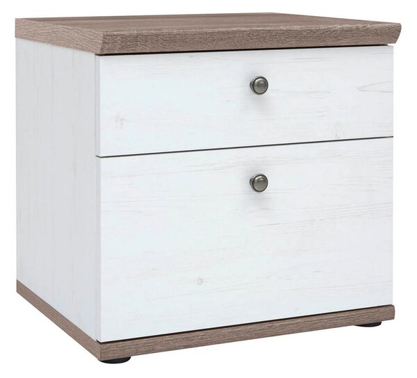 Set dormitor STOCKHOLM, pin alb andersen/stejar sonoma, pat 160x200, d