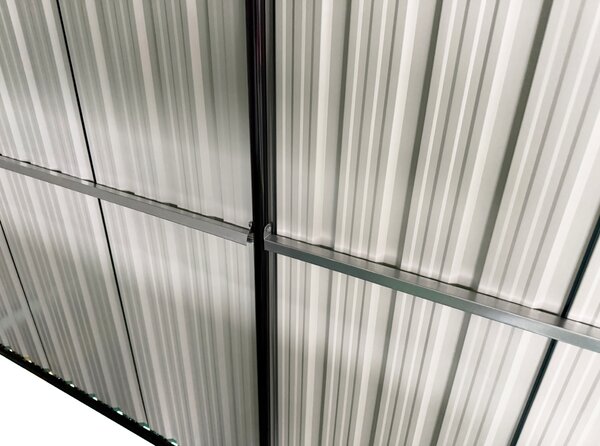KONDELA Volieră pentru câine, 250x246x152 cm, de culoare verde închis, DOGNY TIP 7