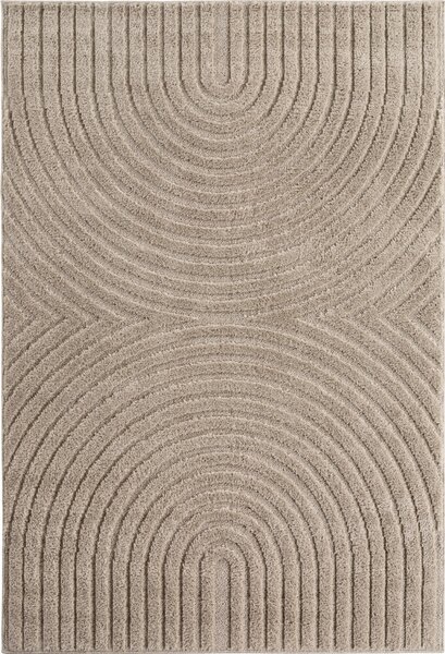 Covor VivaDeco Art V2, 120 x 170 cm, Bej, 100% Polipropilena, Fir 8 mm, 1900 g/mp, OEKO-TEX Standard 100