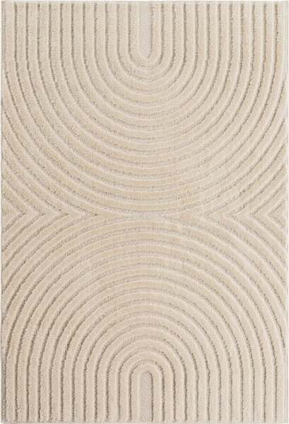 Covor VivaDeco Art V2, 120 x 170 cm, Crem, 100% Polipropilena, Fir 8 mm, 1900 g/mp, OEKO-TEX Standard 100