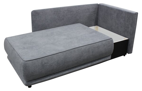 KONDELA Canapea extensibilă, culoare gri, LIAMI