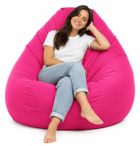 Fotoliu Nirvana Gigant, Material Impermeabil - Deep Pink