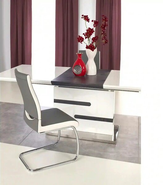 Masa extensibila MONACO, alb, 160/220x90x76 cm