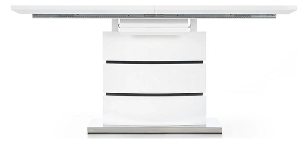 Masa living extensibila NOBEL, alb, 160/200x90x75 cm