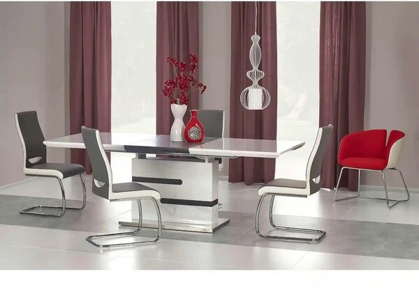 Masa extensibila MONACO, alb, 160/220x90x76 cm