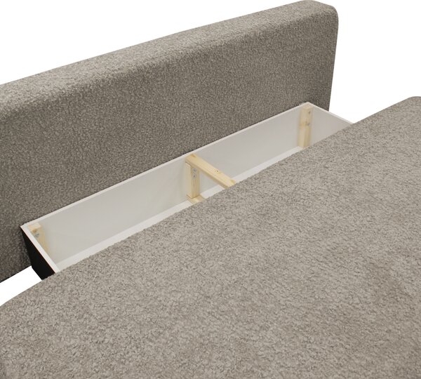 KONDELA Canapea extensibilă, gri-bej Taupe, ARAGON