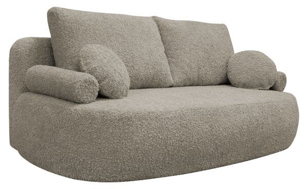KONDELA Canapea extensibilă, gri-bej Taupe, ARAGON