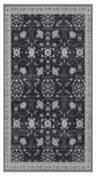 Traversa Inka V6 Negru, 80 x 150 cm