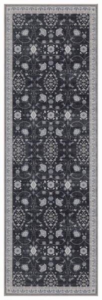 Traversa Inka V6 Negru, 80 x 250 cm