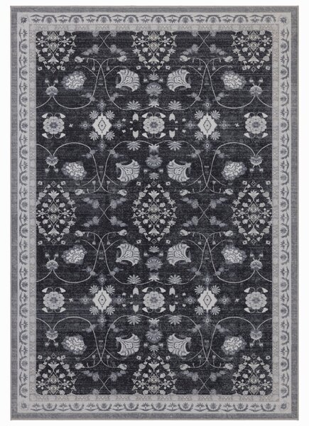 Covor Inka V6 Negru, 120 x 170 cm