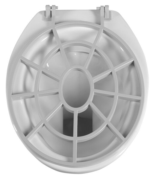 Aqualine Aqualine, Chiuvetă de sine stătătoare din ceramică cu grilă 36x54 cm, gunoi de jos, alb, VKS01