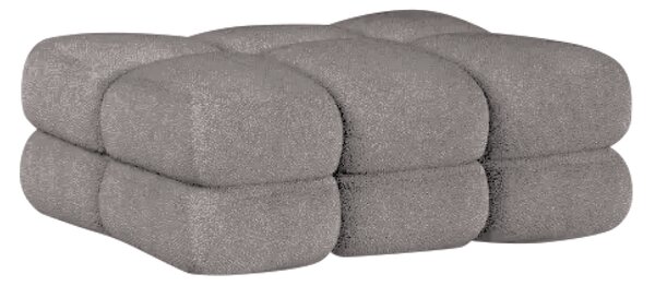 KONDELA Taburet, gri bej Taupe, TOLLO