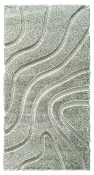 KONDELA Covor, verde/model 3D, 140x200, PUFIN TYP 2