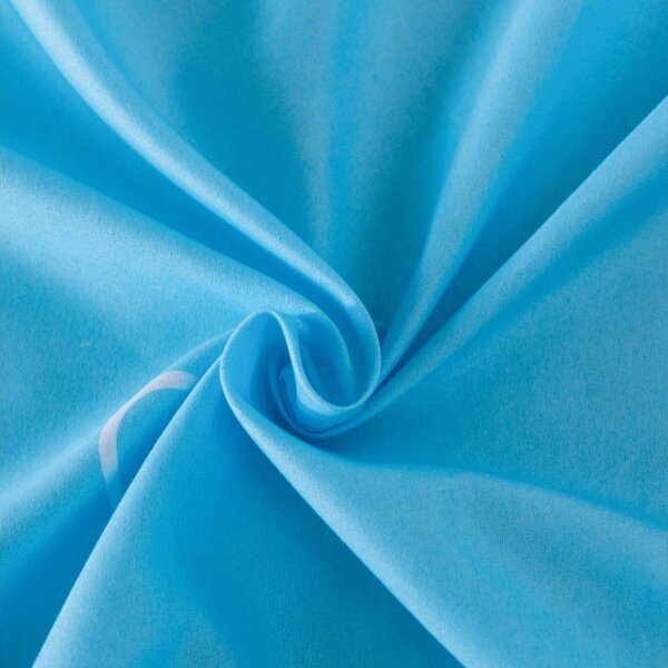 Cearsaf din microfibra CORAZON albastru 90x200 cm