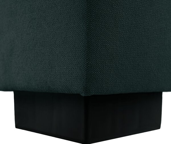 KONDELA Pat boxspring, 200x200, verde, APRIL