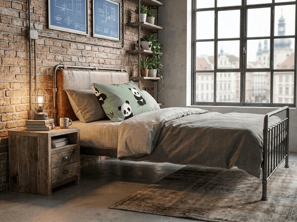 Fața de pernă din microfibra PANDA RELAX 50x70 cm, mentolat