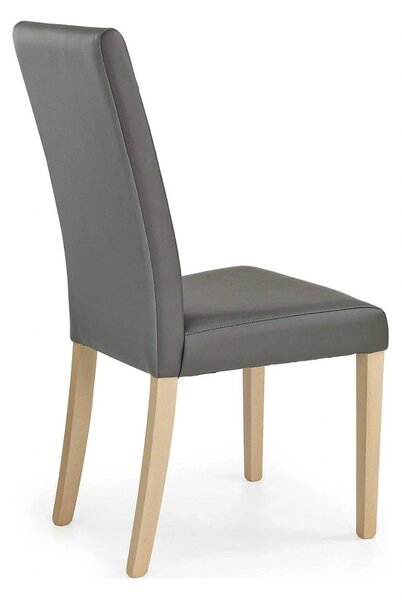 Scaun bucatarie tapitat cu piele ecologica Norbert, 47X55X99 CM
