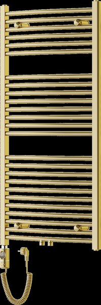 Mexen Ares, element electric de incalzire 1200x600 mm + tija de incalzire 600 W, auriu lucios, W102-1200-600-2600-50