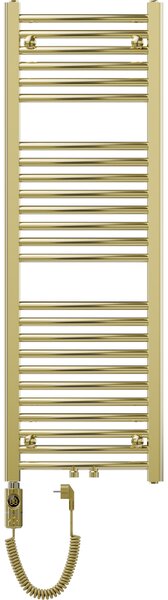 Mexen Ares, element electric de incalzire 1200x400 mm + tija de incalzire 300 W, auriu lucios, W102-1200-400-2300-50