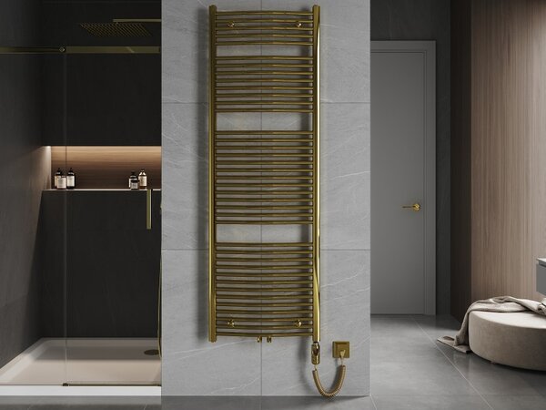 Mexen Ares, element electric de încălzire 1800 x 600 mm, 600 W, auriu lucios, W102-1800-600-2900-50