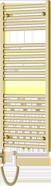 Mexen Hades, element electric de încălzire 1200 x 500 mm, 600 W, auriu lucios, W104-1200-500-2600-50